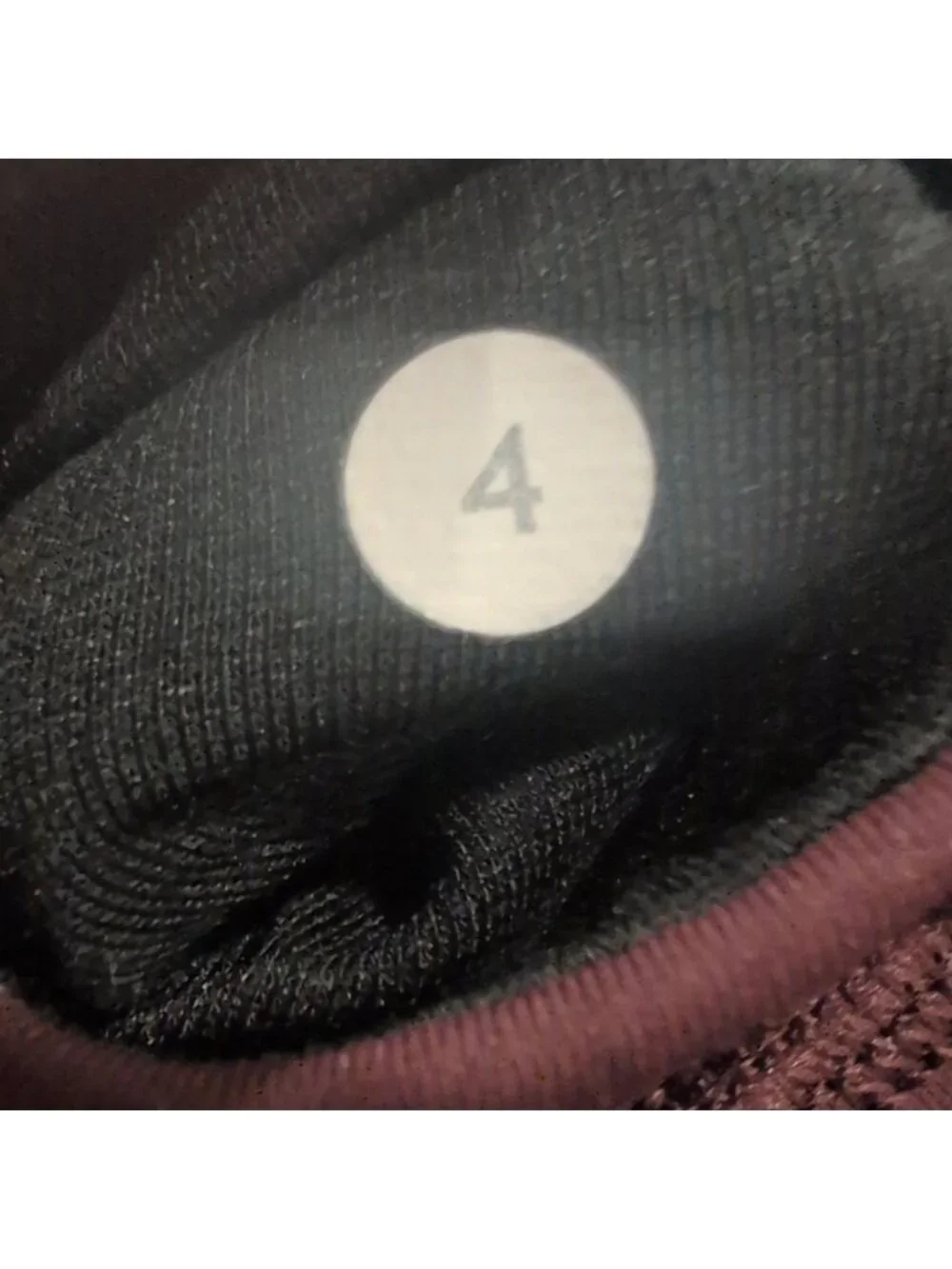 Lululemon All Meshed Up 7/8 Tight Bordeaux Drama / Flash Light
